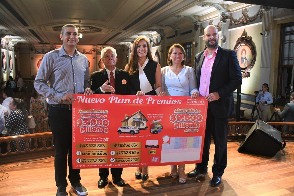 Conoce el extraordinario nuevo Plan de Premios de la Lotería del Tolima