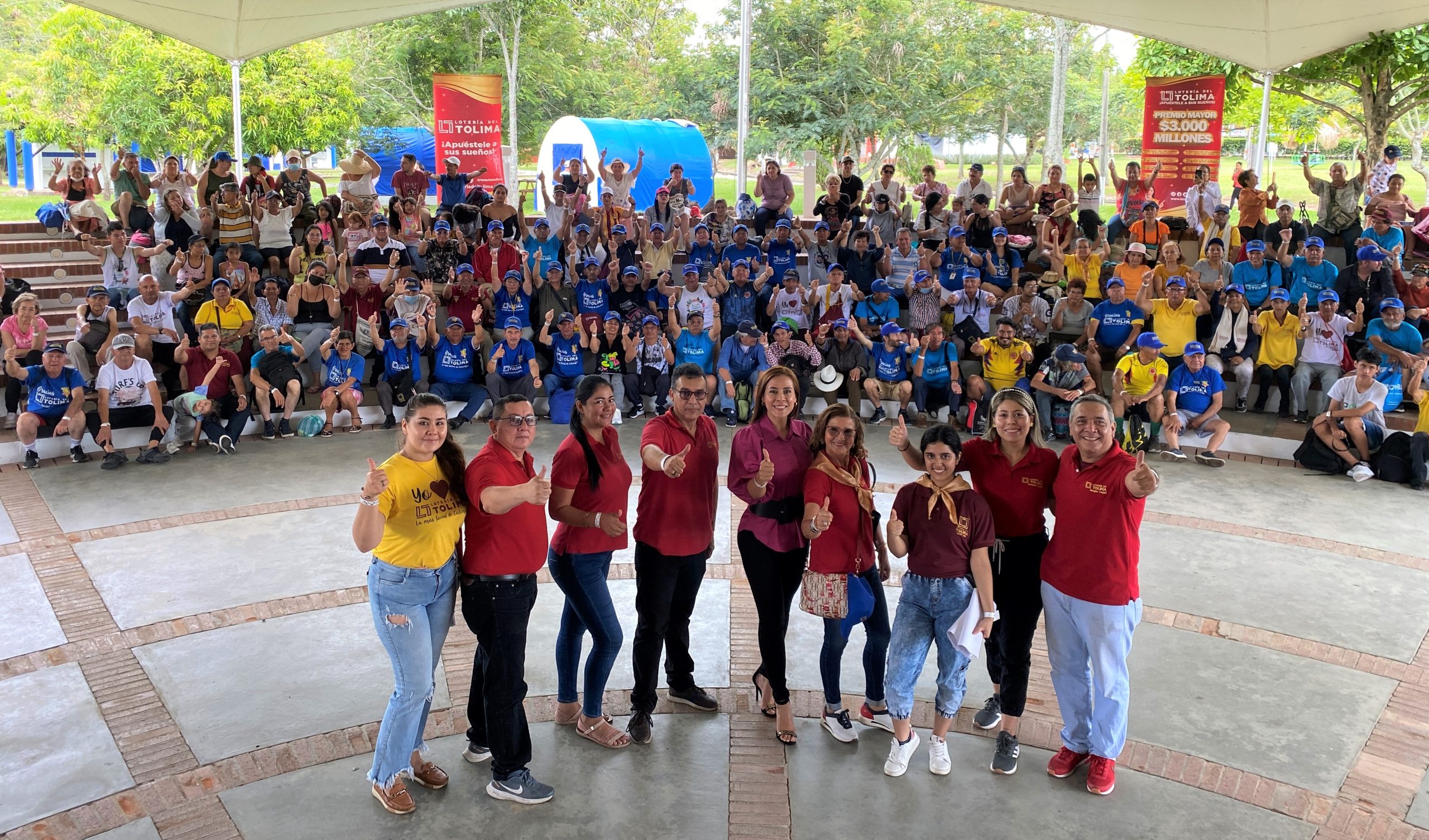 Playa Hawái abrió sus puertas para que los loteros realizaran su integración Sanjuanera
