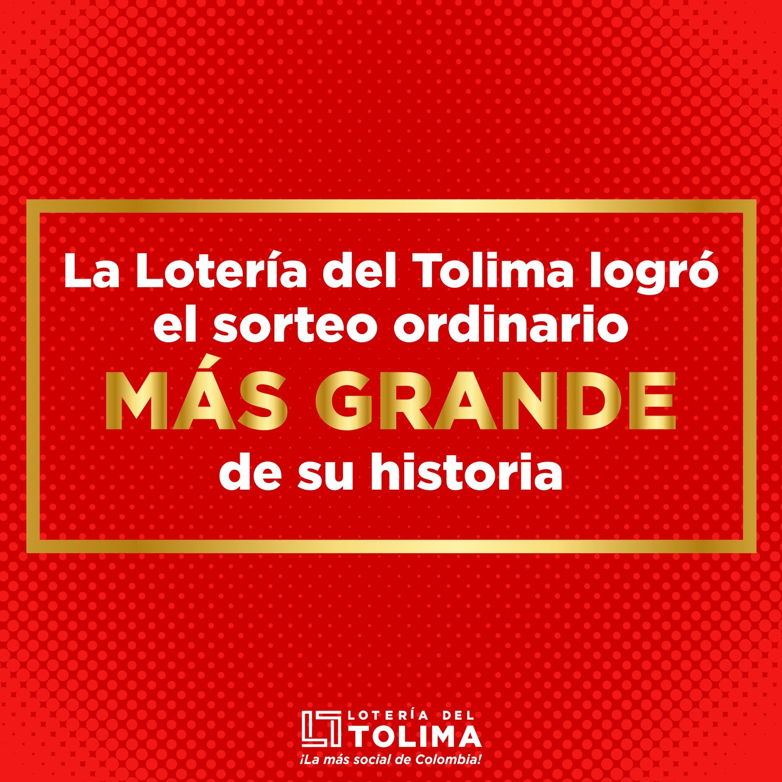 Se dispara el crecimiento de la Lotería del Tolima