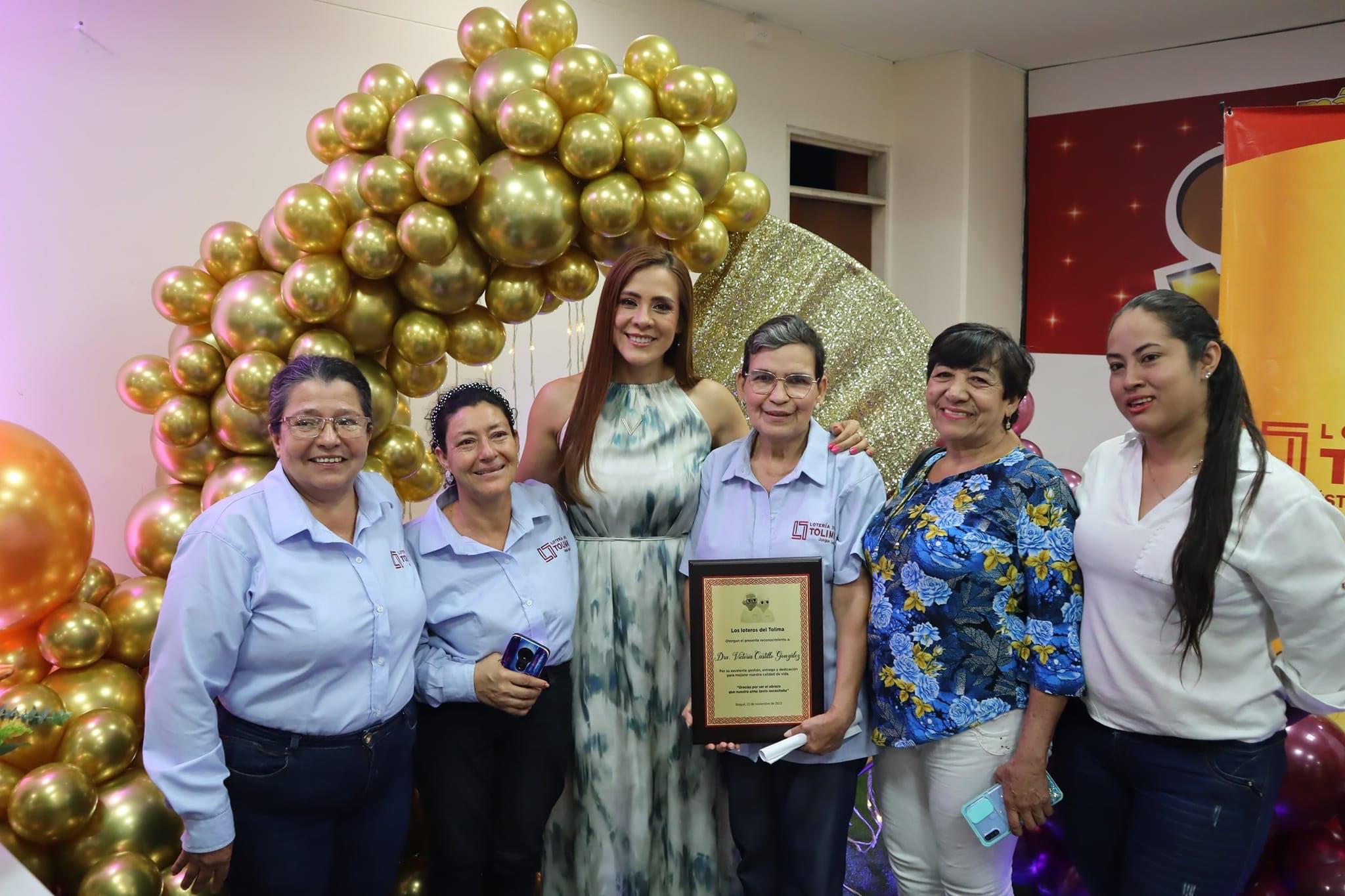 Gerente de la Lotería del Tolima recibe exaltación por parte de los loteros