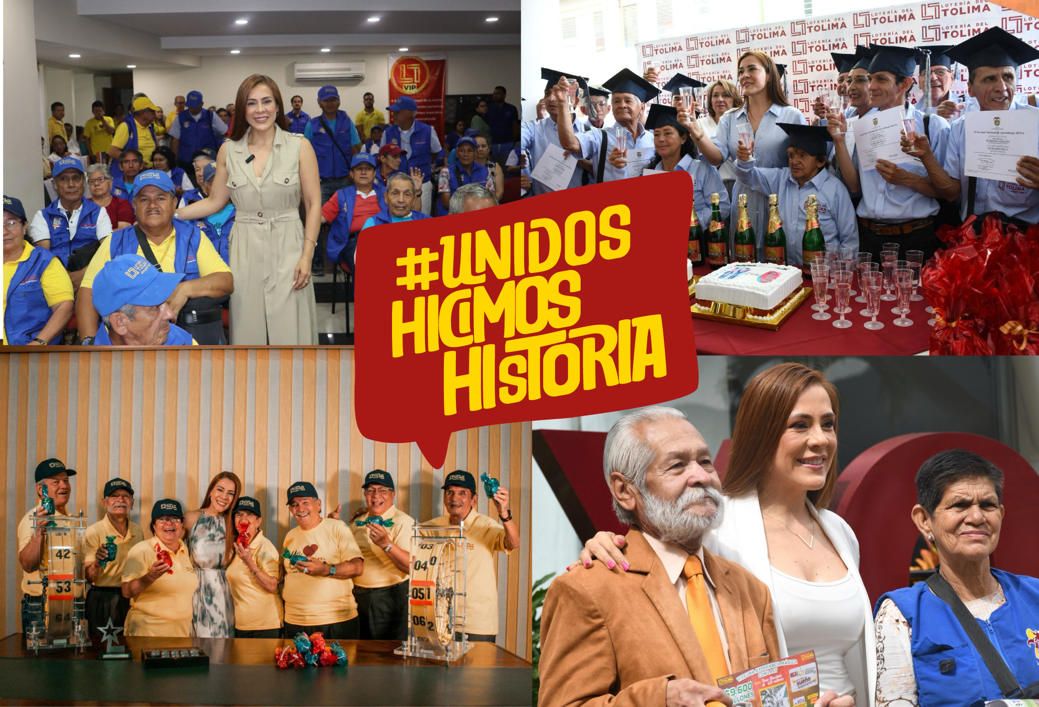 La Lotería del Tolima hizo historia en el gobierno del Tolima Nos Une