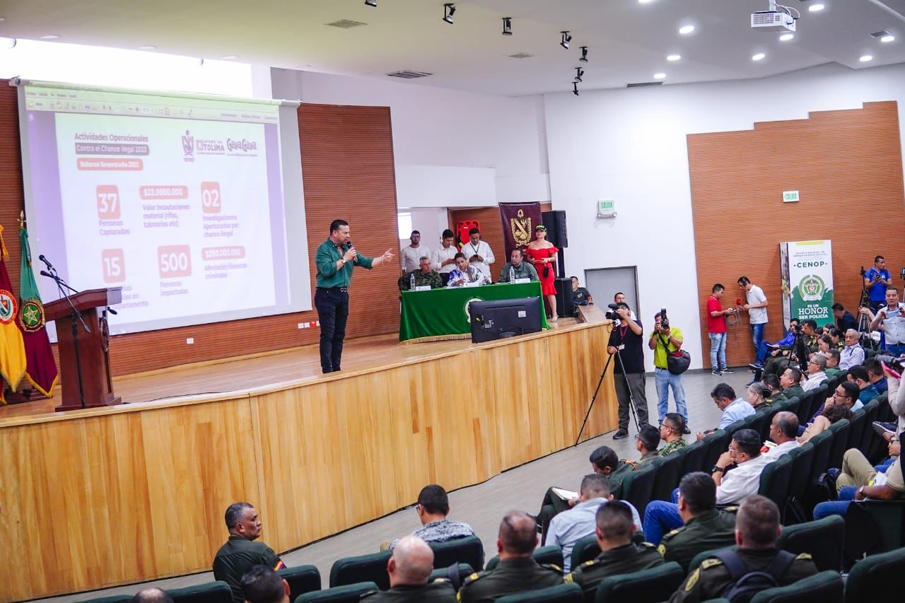 Gerente de la Lotería del Tolima pide a alcaldes hacer frente común contra el juego ilegal